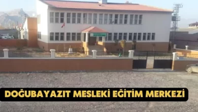 doğubayazıt mesleki eğitim merkezleri