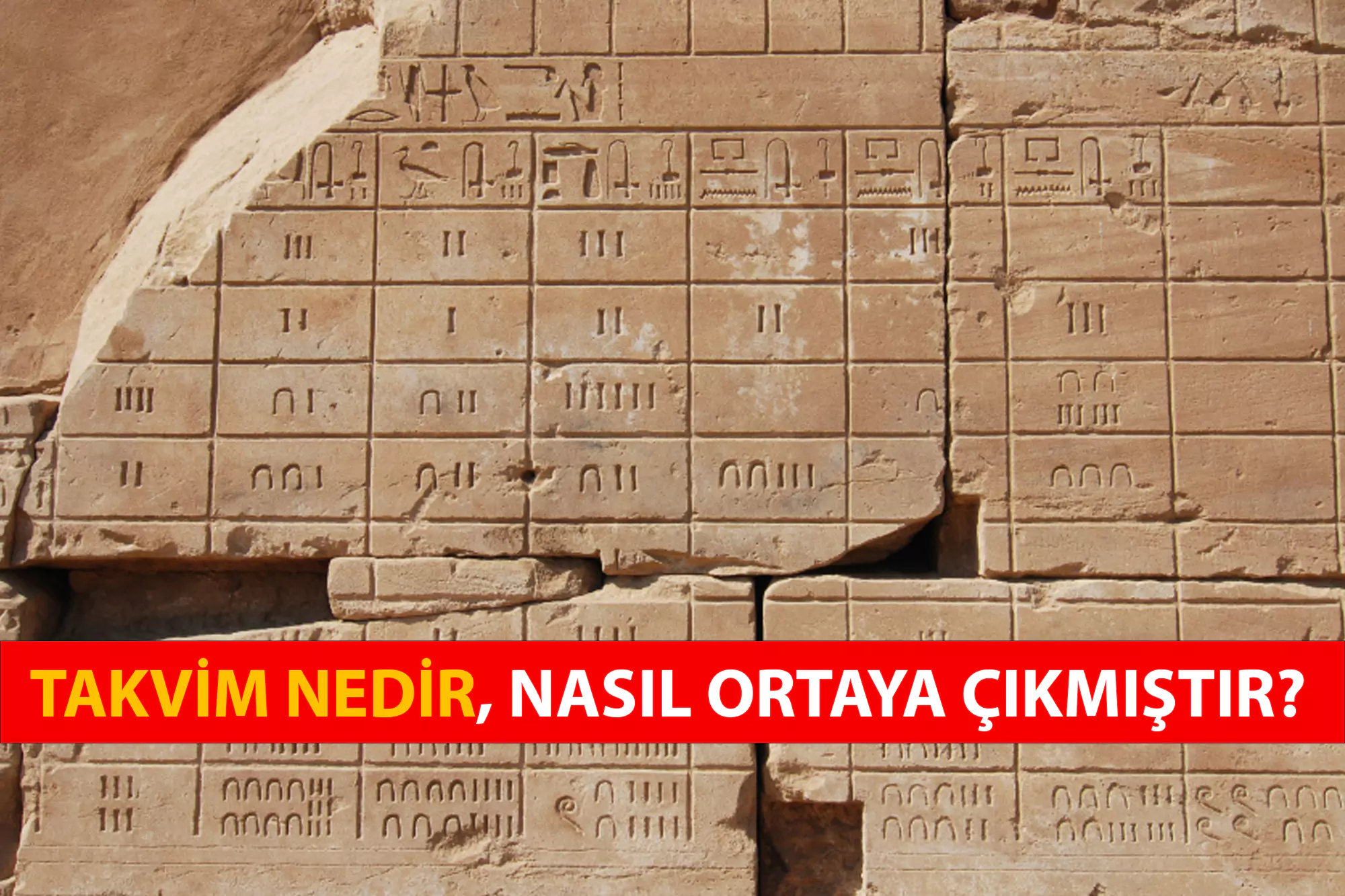 takvim nedir nasıl ortaya çıkmıştır?