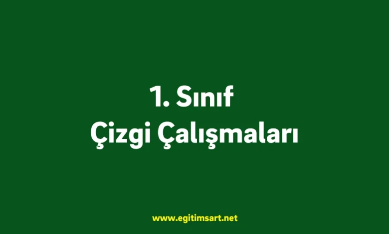 1. sınıf çizgi çalışmaları