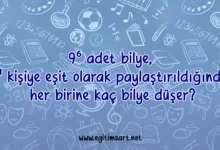 bilye soru cevap