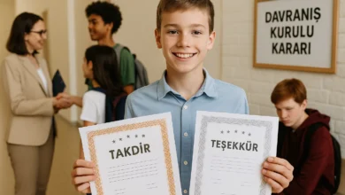disiplin cezası affedilmeyen öğrencinin takdir ve teşekkür belgesi iptal