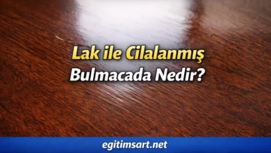 lak ile cilalanmış bulmacada nedir