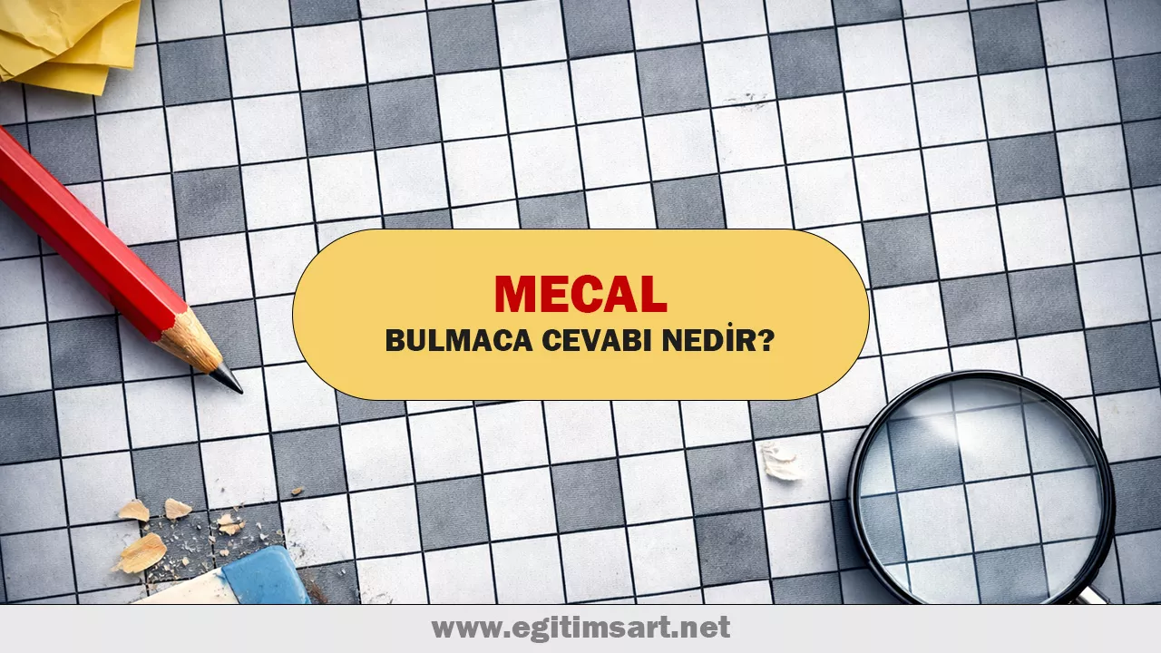mecal bulmaca cevabı nedir