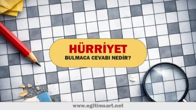 hürriyet bulmaca cevabı nedir