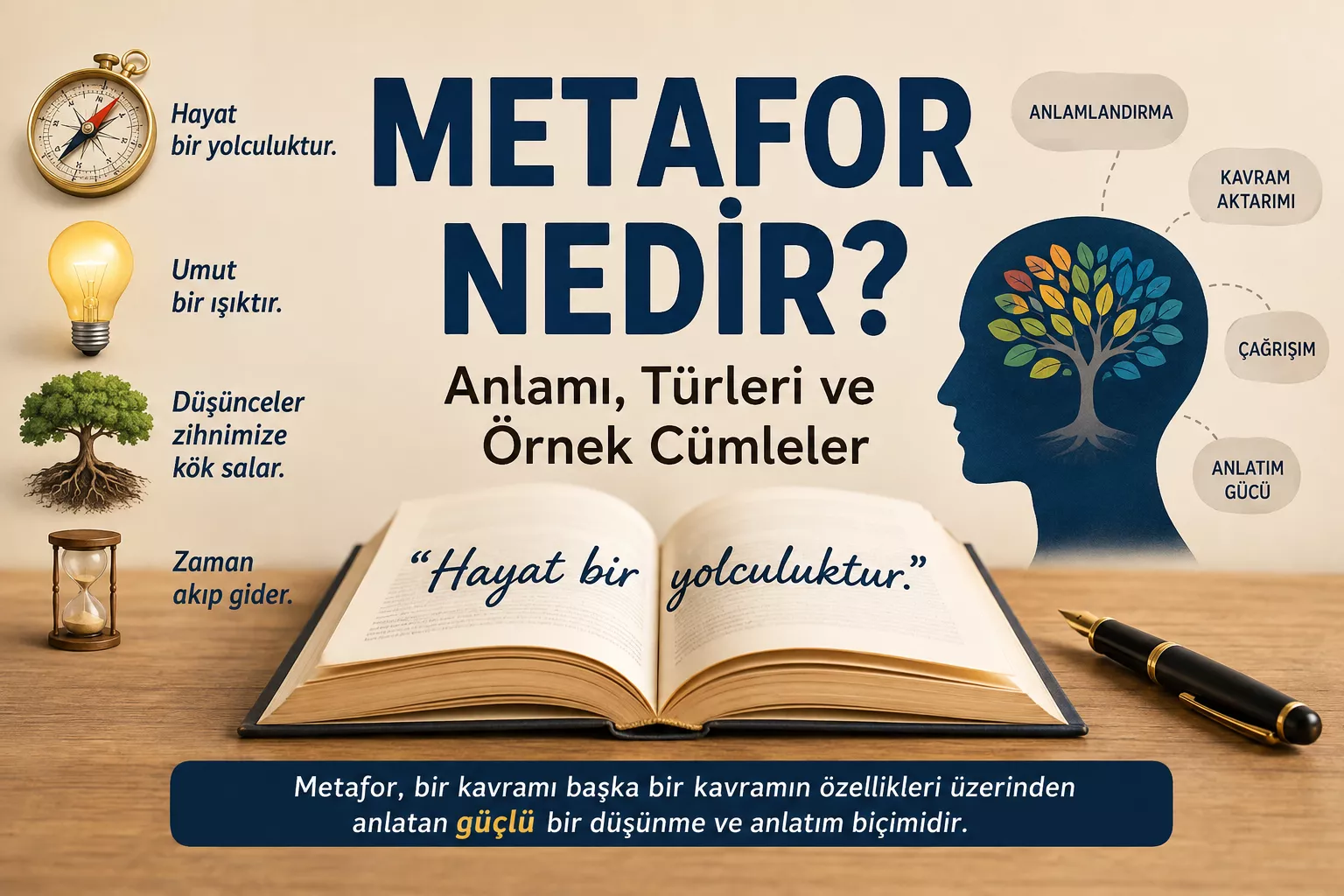 Metafor nedir ve metafor örnekleri