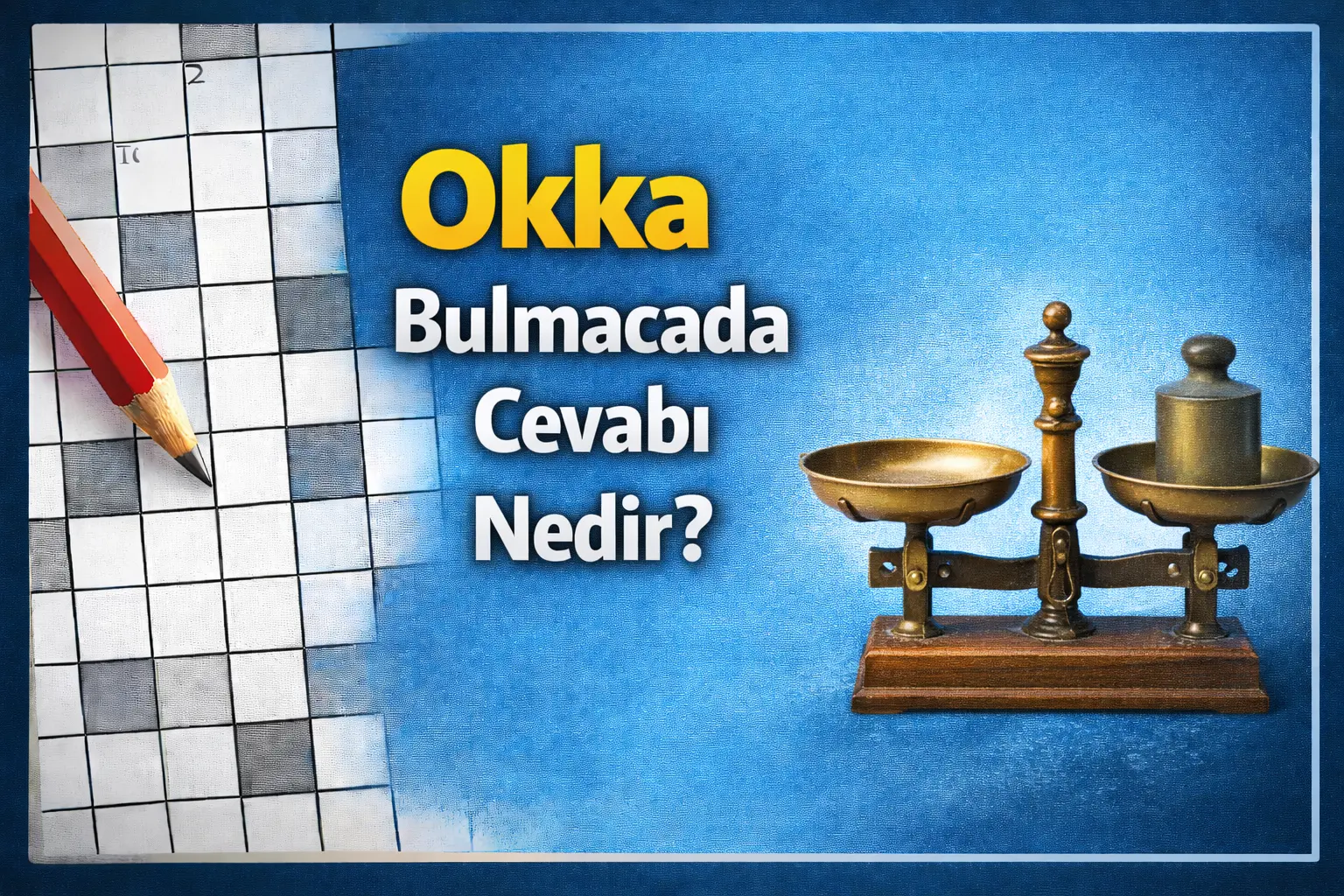 bulmacada okka cevabı nedir