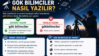 gök bilimciler nasıl yazılır